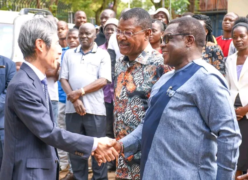 Bungoma Governor hosts Japanese envoy