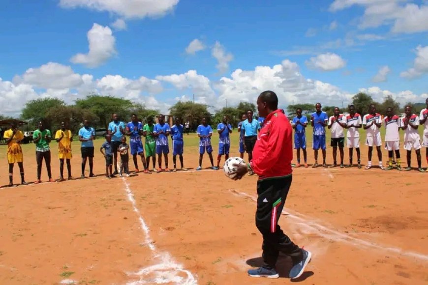 MP Launches Football and Volleyball tournament for Youth