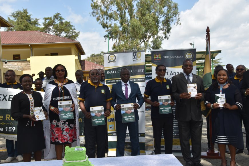 Small Claims Court, Court Annexed Mediation Registry Launched in Narok