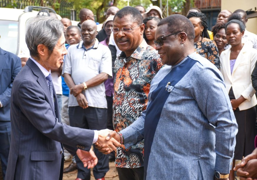 Wetang’ula leads Japan Ambassador on a tour of Bungoma for value addition, Education partnerships