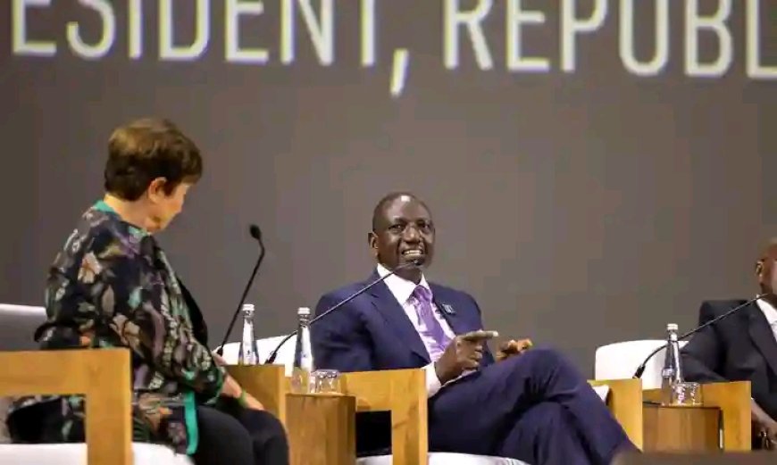 COP28 ; President William Ruto stresses on Equitable, Innovative Climate Financing