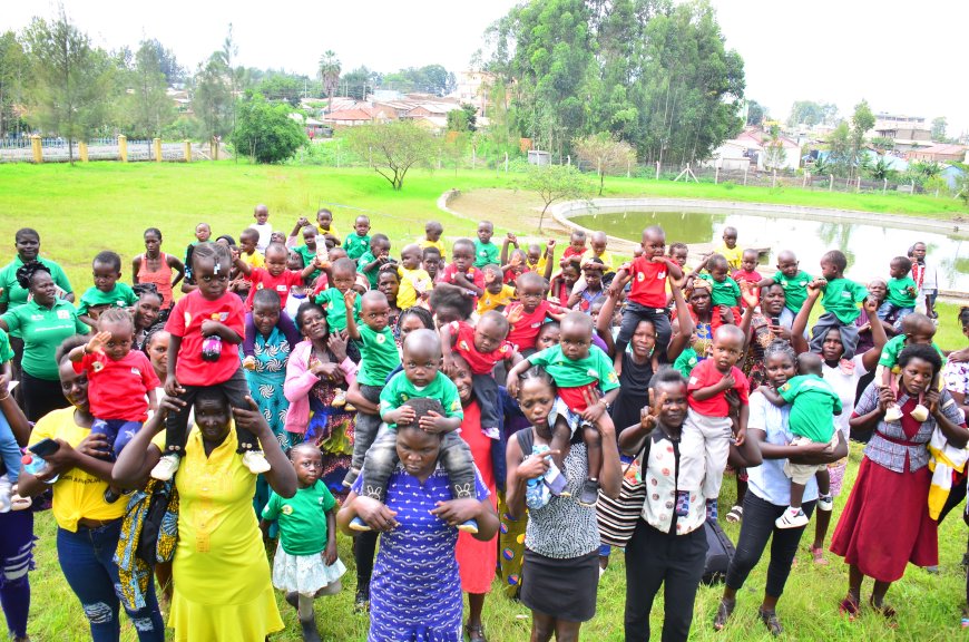 HIV-exposed infants graduate free of HIV infection in Migori