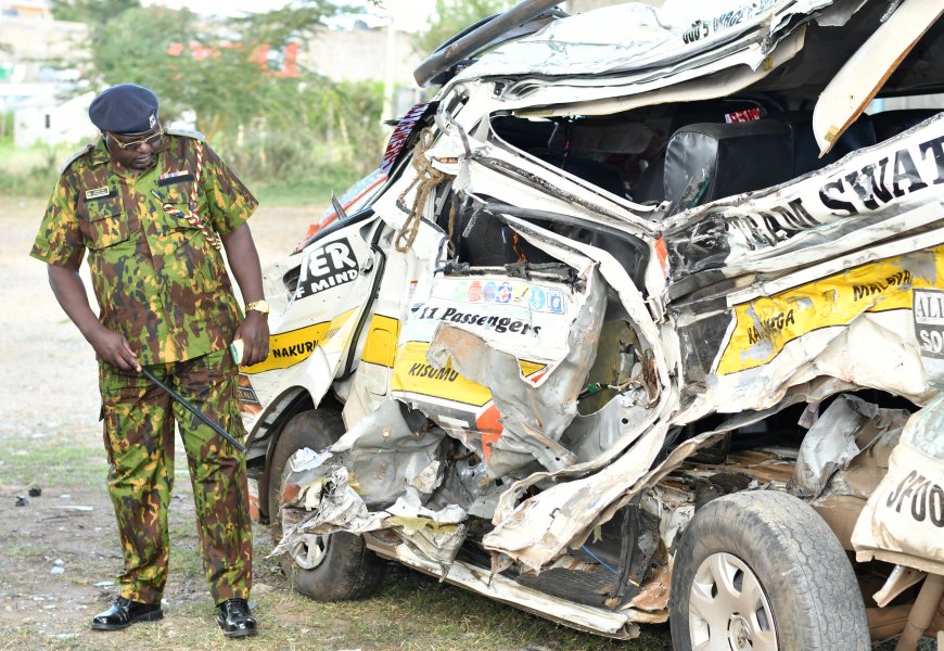 Alarm as road accidents continue increasing on Kenyan roads