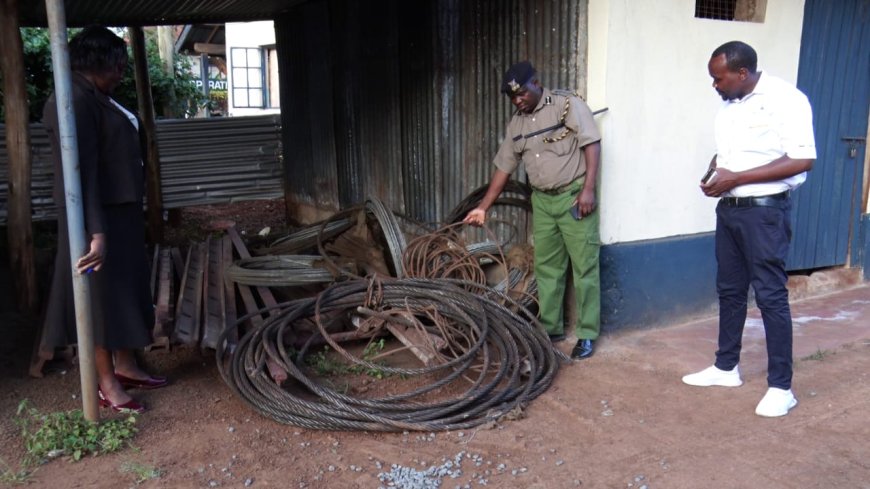 Businessman found with KPLC cables and Railway Bars worth millions arrested