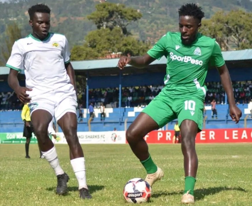 Omalla scores on Stoppage time to secure three points for Gor Mahia against K. Sharks