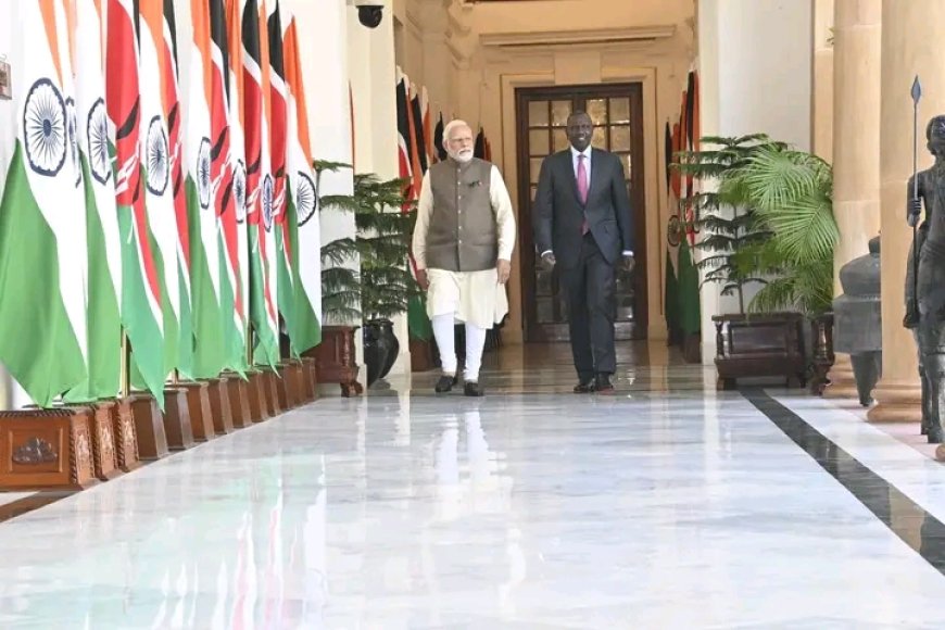 President William Ruto, PM Narendra Modi discuss Kenya - India Ties