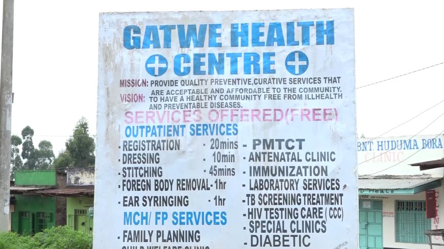 Gatwe residents want dispensary reinstated to health center