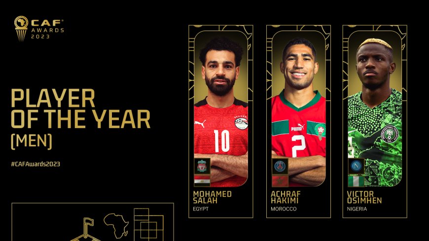 Salah, Hakimi to battle for African player of the year award