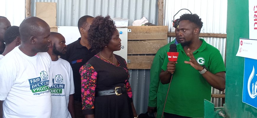 Plastic recycling project launched in Kakuma