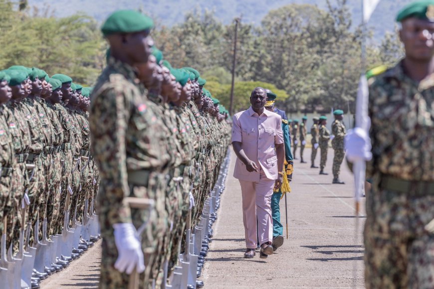 Ruto: NYS to provide bulk of security agencies' recruits