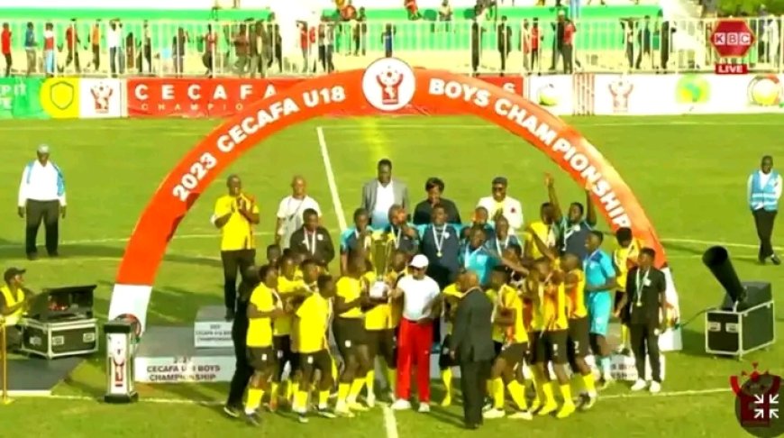 Uganda Leaves Kenyan's hearts broken flooring Junior stars to win CECAFA U18 boys championships