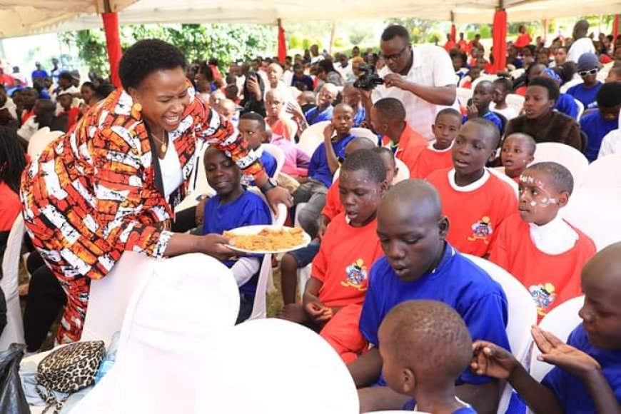 Early Christmas for 1500 orphans in Machakos