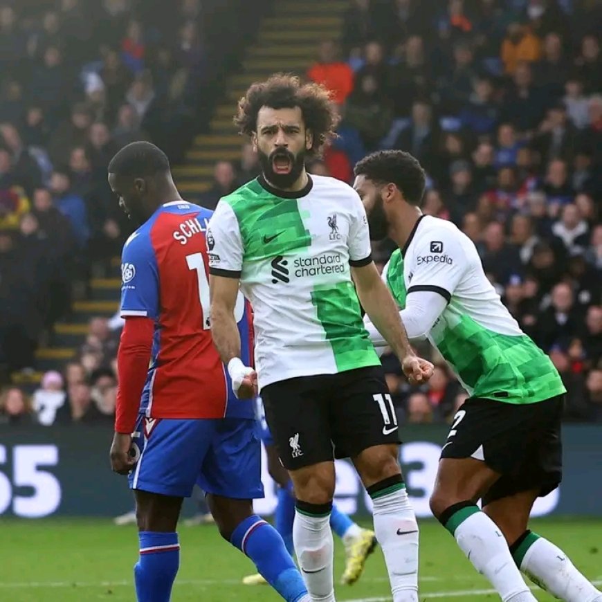 Elliot sends Liverpool to the Summit as Salah hits 200th goal for the Reds in dramatic comeback against Palace