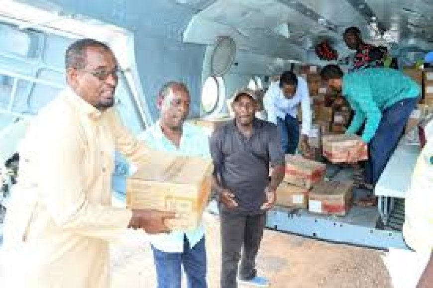 Drugs flown to Hulugho and Ijara Sub Counties