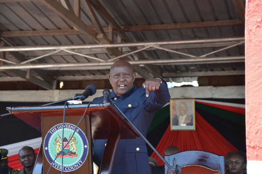 Nyeri Governor Mutahi Kahiga want Energy CS fired over power outage