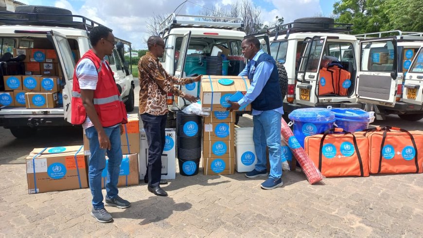 WHO donates assorted medical supplies for emergency response