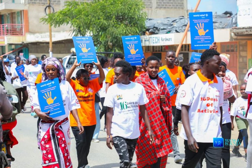 Campaign to end gender based violence in Kajiado