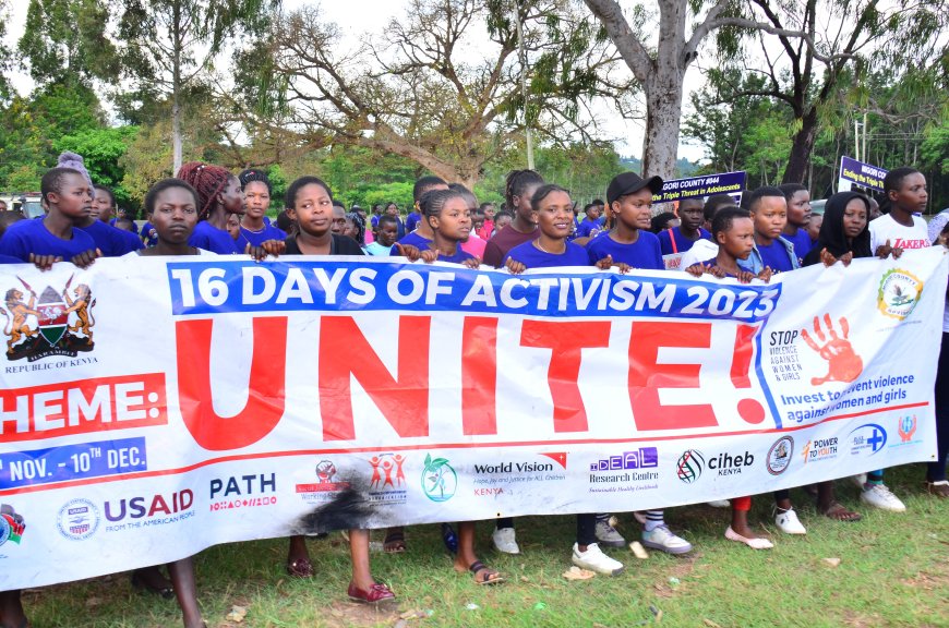 Migori GBV actors invest in mitigation measures to curb the vice