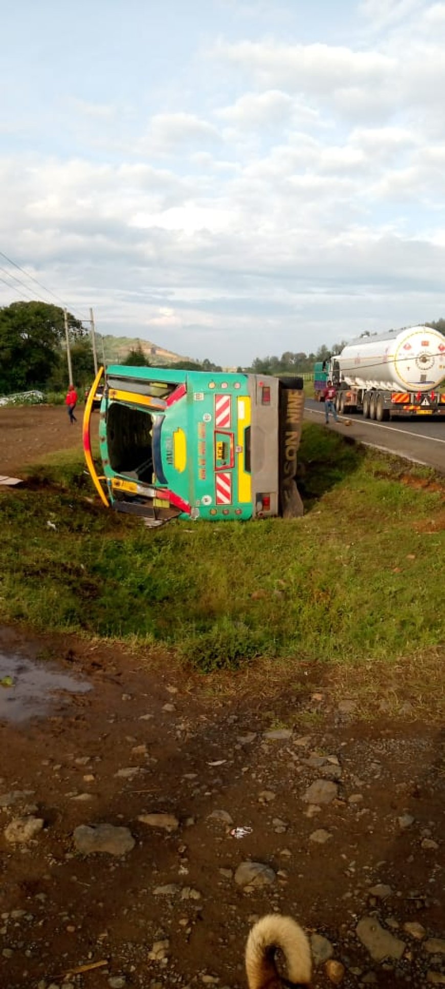 Passengers Escape Death Narrowly in Kipkelion West