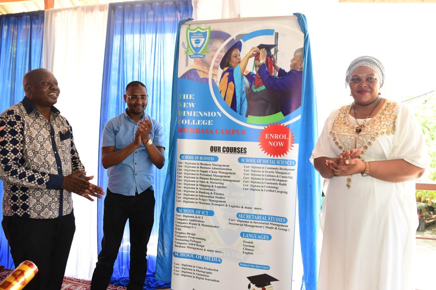 Mombasa residents urged to take up TVET Short Courses