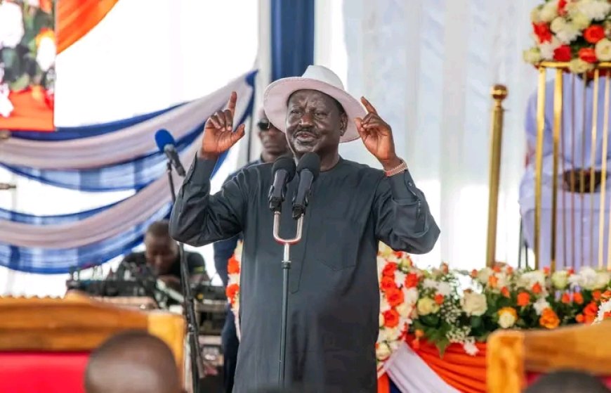 ODM leaders, Raila Odinga asks Government to release funds to counties