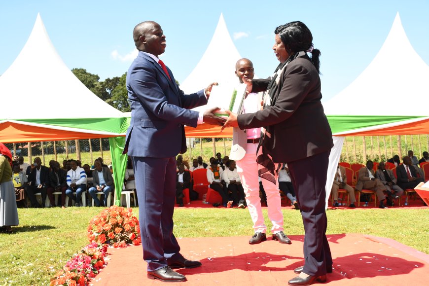 National Government projects to spur development in Nandi