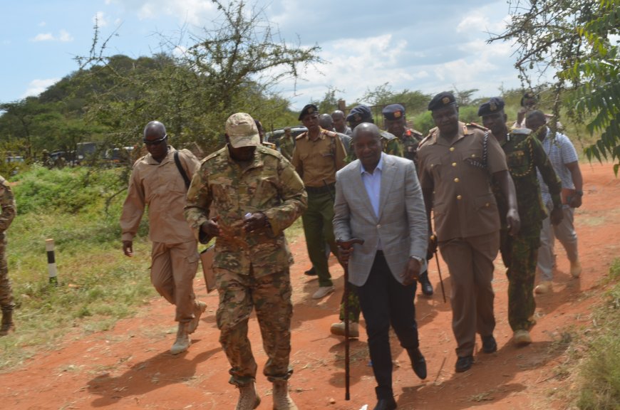 Interior CS recommends extension of security operation to three Counties