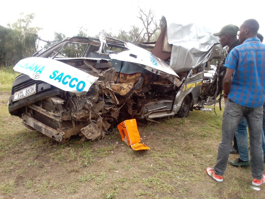 Early morning accident claims two lives in Kajiado