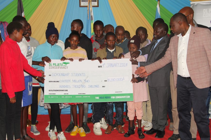 Needy students in Laikipia get Sh.18.2 million Olpejeta scholarships