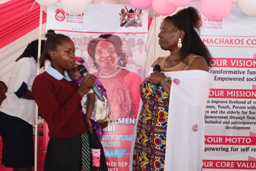 Second chance for girl-child in Machakos as they get funding