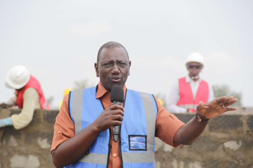 President Ruto vows to go on with the Affordable Housing Project despite opposition