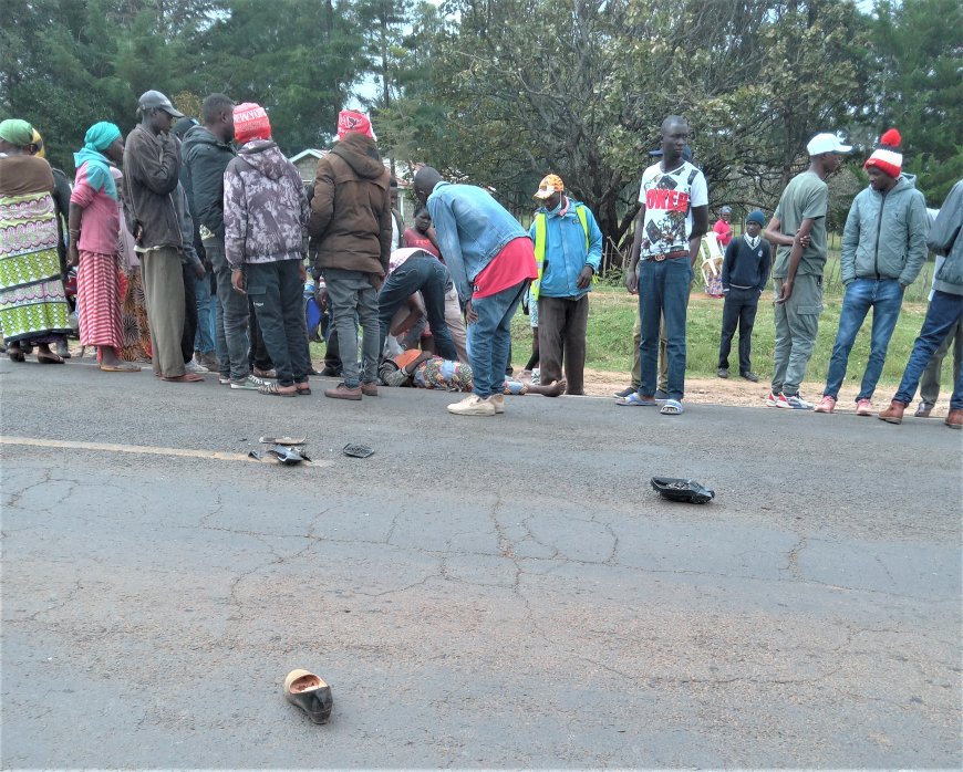 Pedestrian Killed in an Afternoon Accident at Eldama Ravine town