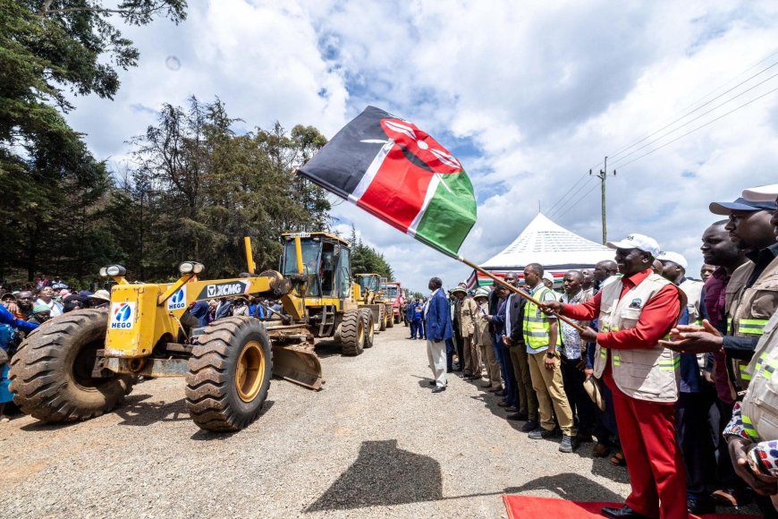 Governor hails president Ruto for championing development projects in Nyandarua