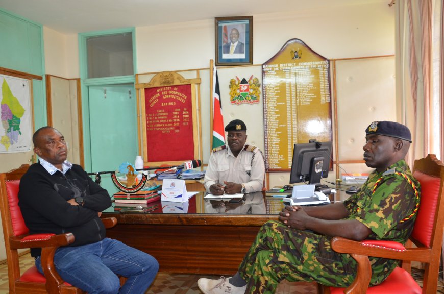 Commissioner assures of action on perpetrators of Baringo banditry attack