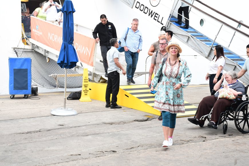 Boost for tourism sector as longest cruise liner docks in Mombasa