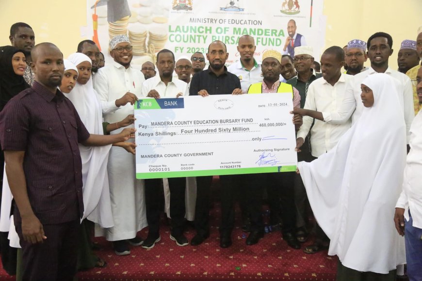 Mandera County allocated 460 M for bursaries