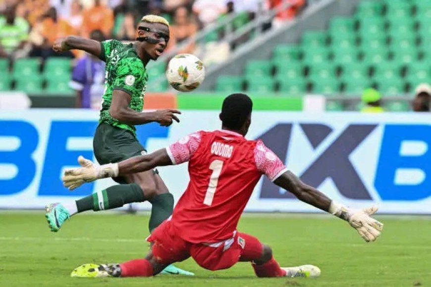 AFCON 2023 ; Nigeria Super Eagles held 1-1 by reselient Equitorial Guinea