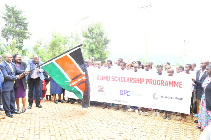 Over 190 vulnerable pupils receive full secondary education Elimu scholarship