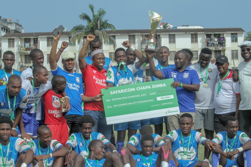 Mombasa teams shine in the Safaricom Chapa Dimba tournament