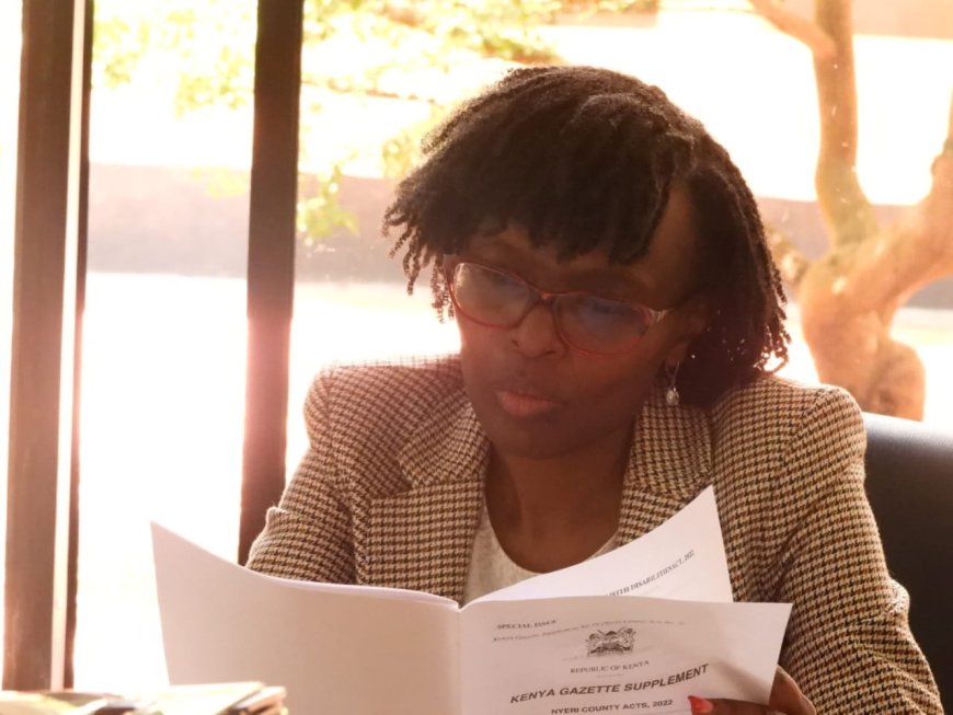 Nyeri County formulating regulations for Disaster Management and Persons with Disabilities