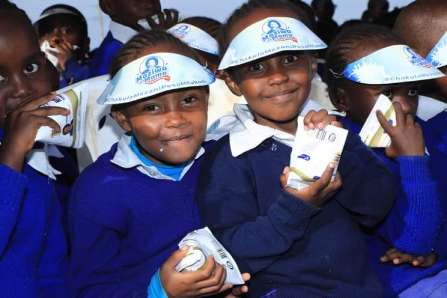 Maziwa ya mama free milk for ECDE children launched in Machakos