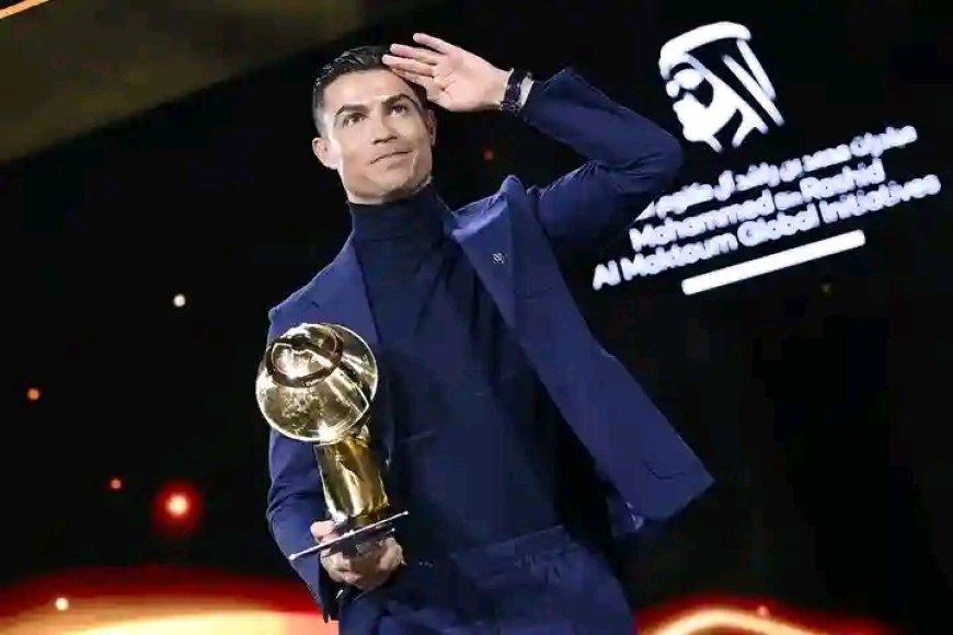 Globe soccer Awards ; Ronaldo wins three awards as Haaland crowned best mens player