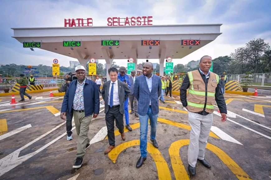 CS Murkomen  Launches Nairobi Expressway Haile Selassie Exit Plaza