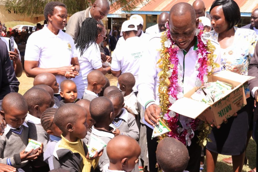 Second Phase Of Uasin Gishu School Milk Program Rolled Out