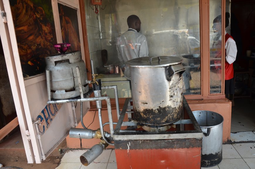 Nyeri mechanic finds fortunes in making stoves that use old engine