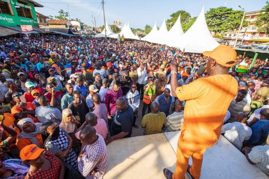 You must be on the ballot in 2027 - Raila told