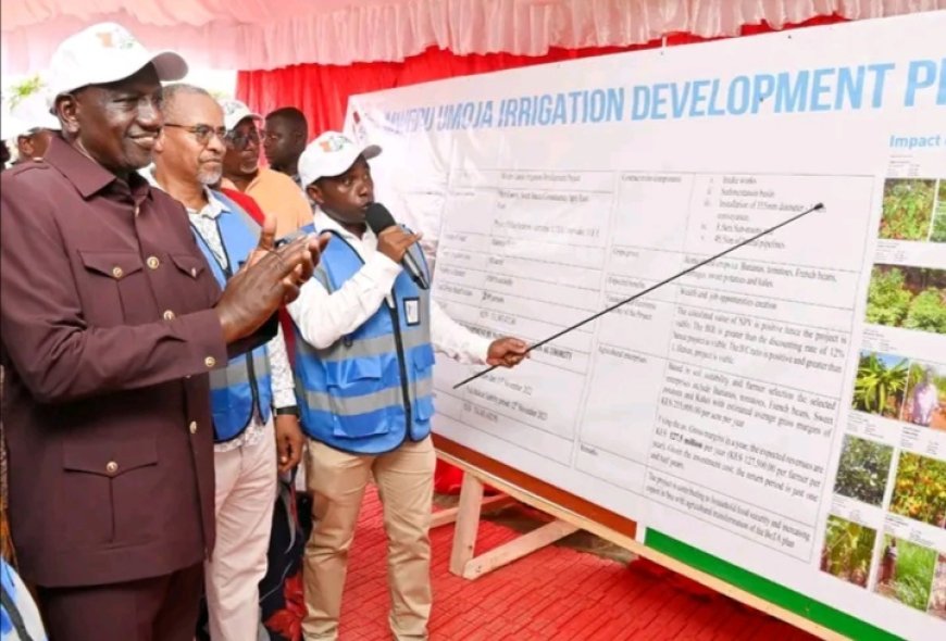 Ksh 150 Billion Mweru Umoja one Irrigation project commissioned in Meru