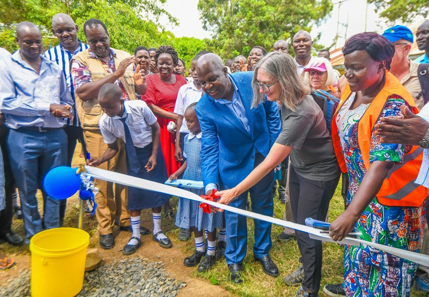 Joy for Seme residents as the Million Water Project is commissioned