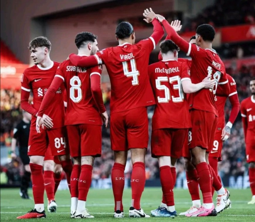 Liverpool march into FA cup fifth round with a five star performance against Norwich