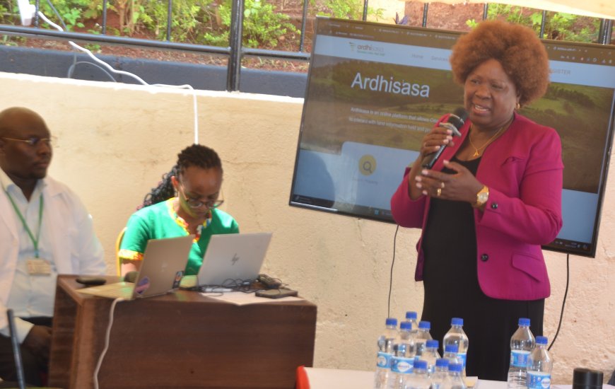 Operationalization of digital land records in Murang’a registry launched